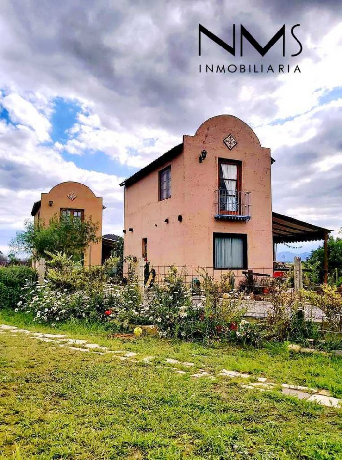 SE ALQUILA CASA CAMPESTRE DE DOS HABITACIONES Y PILETA - DOS PLANTAS - LA PEDRERA