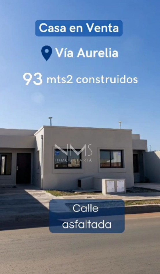 VENTA CASA EN VIA AURELIA (Zona Sur)