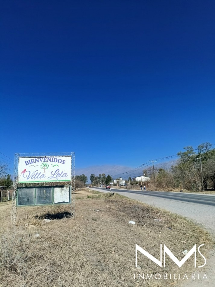 VENTA TERRENO EN VILLA LOLA