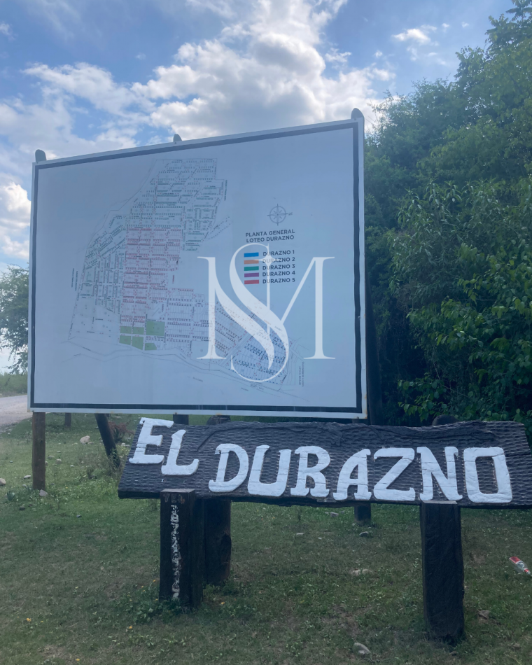 Venta de terreno en Los Duraznos-La Caldera  