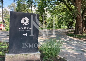 VENTA: Terreno en barrio privado  "La Verbena"